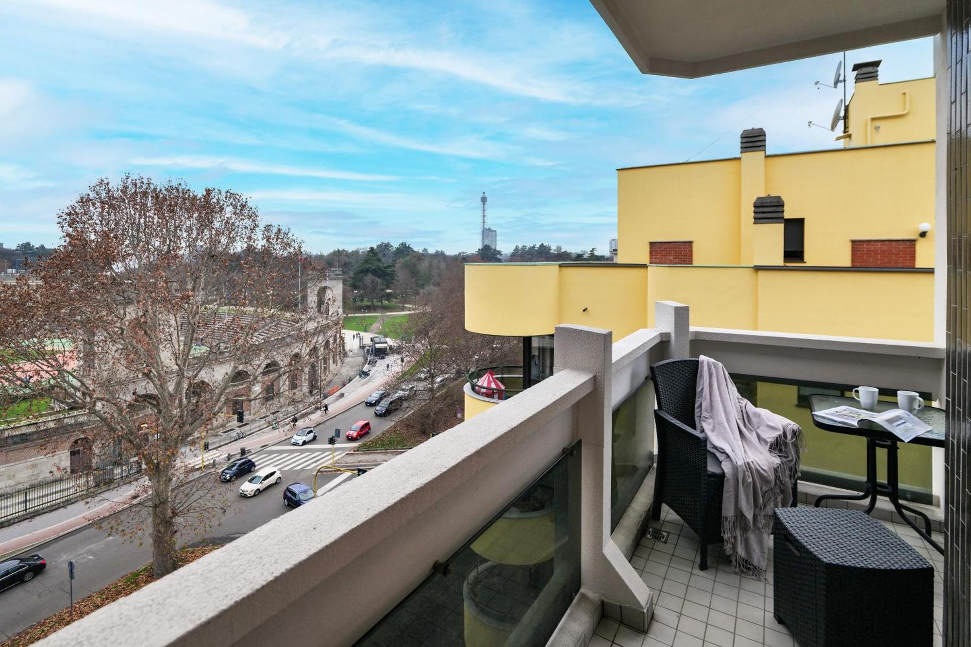 Elegante Con Vista Sul Parco In Centro Apartment